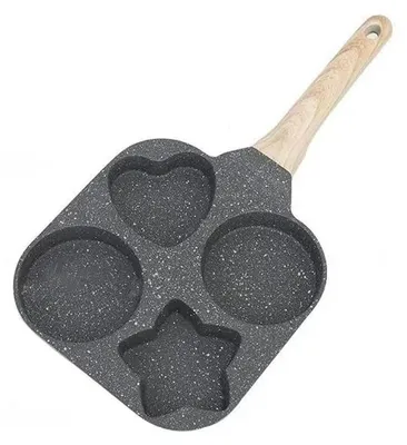 Obrázok produktu pre RealG RC-K-627 Panvica na vajíčka a palacinky, 4 otvory, 19 x 19 cm