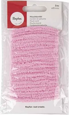 Immagine prodotto di Cavo in poliestere peluche 3 m rosa