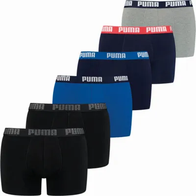 Produktbild von Puma Basic Boxershorts Herren (6-pack)