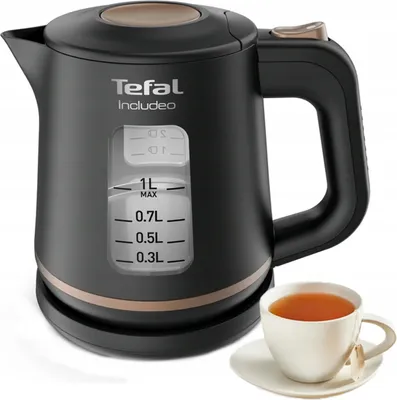 Zdjęcie produktu dla Tefal KI533811 Czajnik kompaktowy Includeo 2400 W czarny