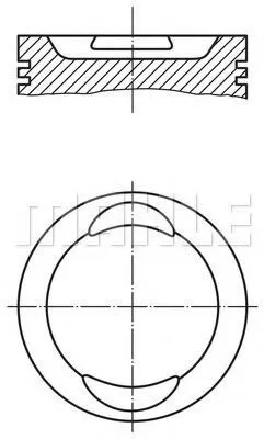Image de Piston MAHLE 009 41 00