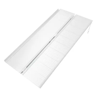 Produktbild von Tragbare Rollstuhlrampe klappbar Rampe für Rollstühle 150*73cm Tragfähigkeit 300kg