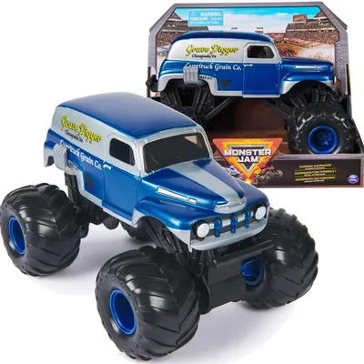 Image de Véhicule en métal Monster Jam à l'échelle 1:24 Grave Digger