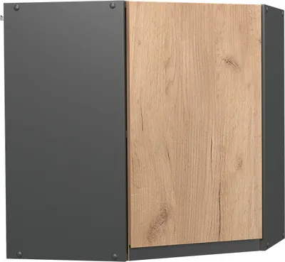 Obrázek produktu pro Rohový věšák na stěnu Vicco R-Line Zlatý mocný dub 57 cm Tvar J, Model 39746