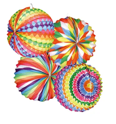 Image de Party Partners 12 lanternes de ballons Fantasy Fun Balloon 4 noir. 22cm
