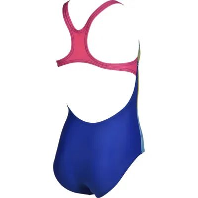 Image de Arena Maillot de bain Tons vifs fille bleu jaune rose Gr 164