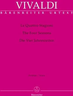 Produktbild von Die vier Jahreszeiten für Violino principale, 2 Vl, Va e Basso