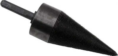 Produktbild von Brennholzhacker-Bohrer 45 mm Hartstahl-Hackholz-Spaltwerkzeug, Spaltkegel, Holzspalter, Holzzerkleinerungsmaschine, Holzbrecher