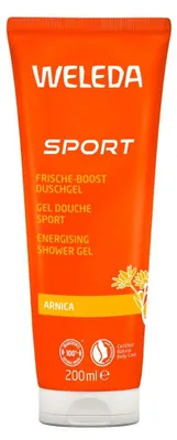 Obrázok produktu pre Weleda Arnica Sports, Sprchovací gél, 200 ml, Dospelí, Unisex, Telo, Univerzálna pleť
