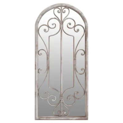 Immagine prodotto di Specchio da Giardino Sabbia 100x45 cm in Ferro per Uso Esterno