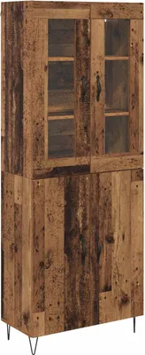 Produktbild von Highboard Altholz 69,5 x 34 x 180 cm Holzwerkstoff