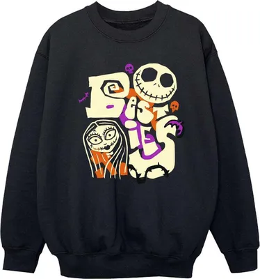 Immagine prodotto di The Nightmare Before Christmas - Felpa "Besties" per bambina BI56463 (152-158) (Nero)