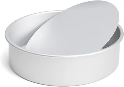 Productafbeelding van Professionele taartvorm - Ronde bakvorm - Taarten bakken - Losse bodem - Ø 26 cm - Zilverkleurig