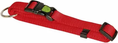 Image de Collier Miami Safety Fix en nylon résistant, rouge, 40-55 cm
