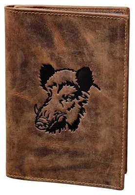 Obrázok produktu pre Green Burry Vintage obal na doklady, 4-dielny, koža „Eber“ (hnedá)