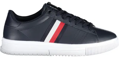 Produktbild von Moderner Herren-Sportschuh in Blau mit Kontrastdetails und Schnürung