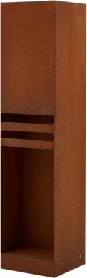 Produktbild von Lucande LED-Sockelleuchte Oxido, rostfarben, Höhe 50cm, IP44