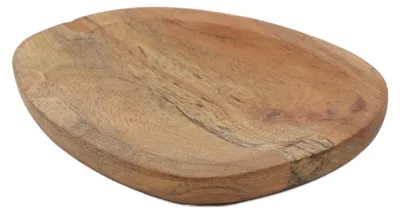 Produktbild von Akazienholz Holzteller 16x13x1,5 cm