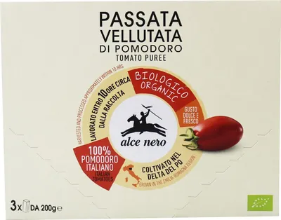 Produktbild von -Tomaten-Passata (3 x 200 g) 600 g – ALCE NERO