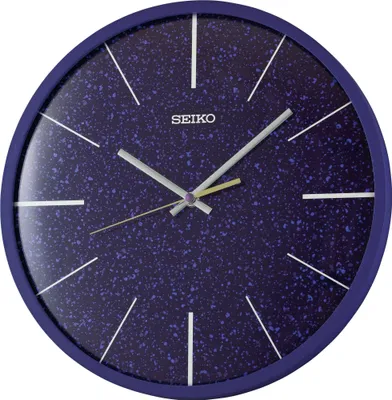 Immagine prodotto di Seiko QXA828A Orologio da parete al quarzo con modalità silenziosa Blu