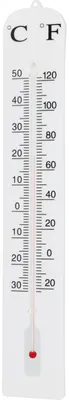 Produktbild von Pro Garden Innen-/Ausenthermometer XXL- Weis - 45cm