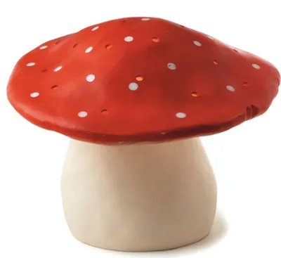 Produktbild von Egmont Toys Heico Lampe Pilz 29x30 cm rot