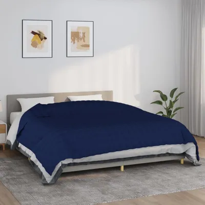 Obrázok produktu pre Záťažová deka The Living Store modrá 235x290 cm 11 kg látka