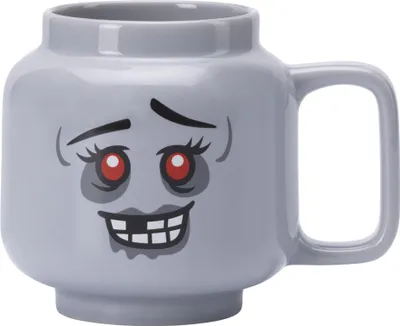 Produktbild von LEGO Kaffeetasse ZOMBIE 530 ml grau im Karton