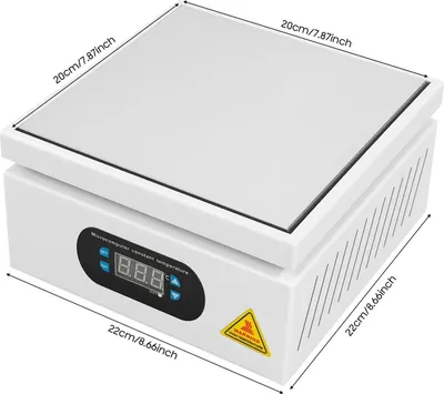 Obrázok produktu pre Elektrická spájkovacia doska – 700 W, riadená mikropočítačom – doska na predohrev dosiek plošných spojov/BGA – opravy displejov a mobilných telefónov