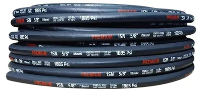 Obrázok produktu pre Kvalitný hydraulický hadica, priemer DN16, 1SN (5/8"), pracovný tlak 130 bar