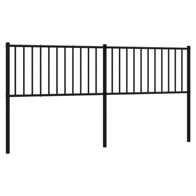 Produktbild von VidaXL 350900, Schwarz, Stahl, 180 cm, 1870 mm, 90 cm, 30 mm