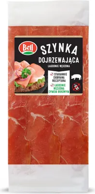 Obrázek produktu pro Szynka łagodnie wędzona Selgros 70 g - plasterki, mięso wieprzowe