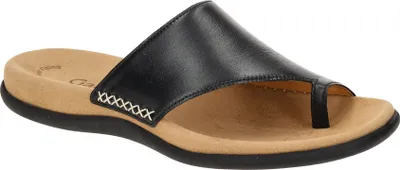 Produktbild von Gabor 03.700 Damen Pantoletten - Zehentrenner Pantolette schwarz Freizeit NEU