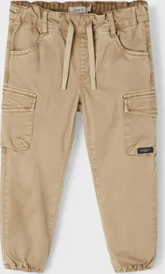 Produktbild von NAME IT Jungen Cargo Jeans Hose Twill Jogger Pants mit Gummizug NMMBEN Größe: