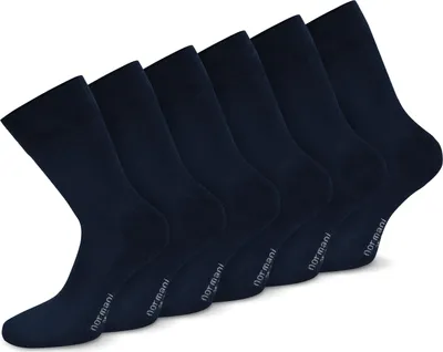 Produktbild von normani 6 Paar Komfortsocken mit Softrand und Frotteesohle