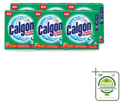 Produktbild von 6 x Calgon Wasmachinereiniger Tabletten - Kalkschutz - Großpackung - 6 Stücke