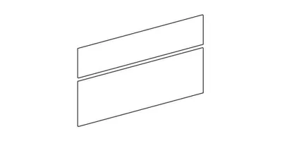 Produktbild von Geberit 595430000 Schubladenfront für WTU Xeno2
