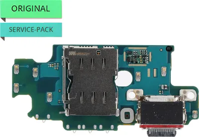 Produktbild von Original Ladebuchse SIM Platine Mikrofon USB Dock System Connector Für Samsung Galaxy S25 Plus SM-S936B, SM-S936B/DS & Werkzeug