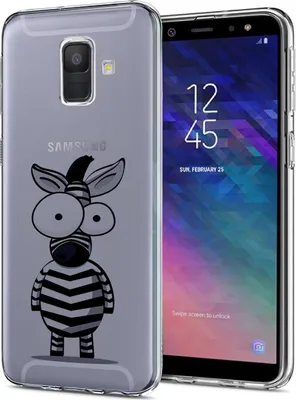 Produktbild von Conie Aufdruck Silikon Schutzhülle für Samsung Galaxy J6 2018 Tasche Case Bild Cover Bumper TPU Hülle als Motiv 04