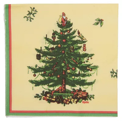 Obrázek produktu pro Clayre & Eef Papírové ubrousky, sada 20 ks, 33 x 33 cm, žluté