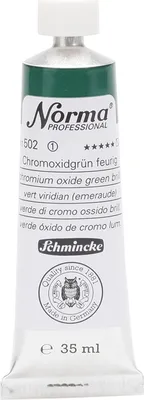 Produktbild von Schmincke 35ml Norma Professional Chromoxidgruen feurig Öl 11 502 009