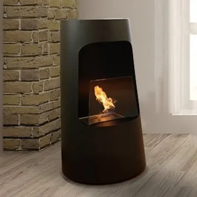 Produktbild von Tecno Air System -  KAMIN Boden - DUBAI - Schwarz