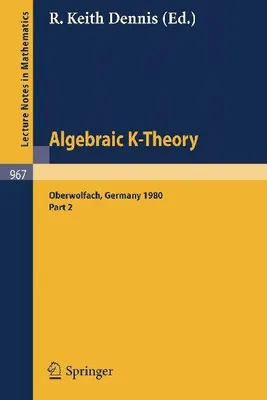 Produktbild von Algebraic K - Theory