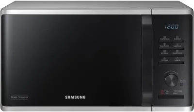 Produktbild von SAMSUNG MS23K3555ES SOLO Mikrowelle 23L - 800 W - 20 Programme - Schwarz und Silber
