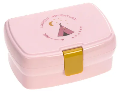 Produktbild von Lassig Adventure Brotdose Rosa Rosa One Size