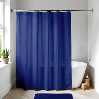 Produktbild von Peva duschvorhang 180x200cm - navy blau - Tendance