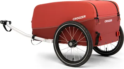 Produktbild von Croozer Cargo Kalle Fahrradanhänger / Transportanhänger Lava Rot