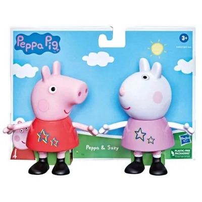 Produktbild von Hasbro Peppa Pig Peppa und Suzy Figürchen 12,5cm