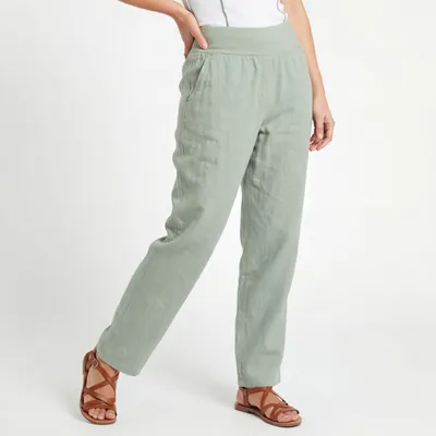 Produktbild von Leinenhose angenehme Sommerhose aus 100% Leinen 36 38 40 42 44 für Damen