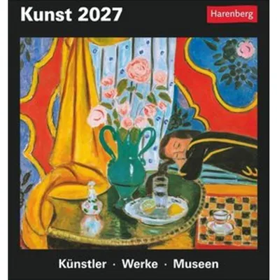 Produktbild von Kunst Tagesabreißkalender 2027 - Kulturkalender - Künstler, Werke, Museen